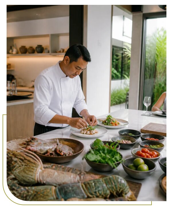 Профессиональный повар на виллу на Пхукете для гостей из Североуральска